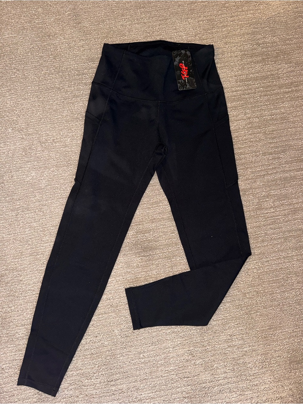 High-Waist Black Women's Performance Leggings